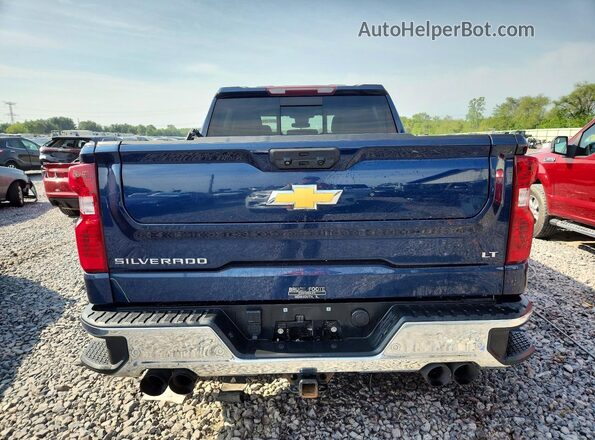 2GCUDDED4N1505883 2022 CHEVROLET SILVERADO Синий Вид сзади