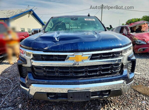 2GCUDDED4N1505883 2022 CHEVROLET SILVERADO Синий Вид спереди