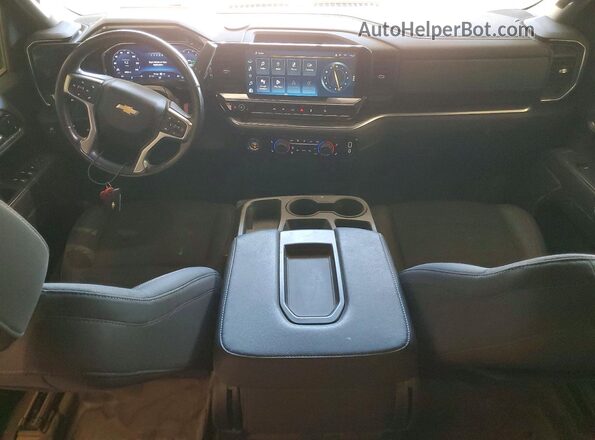 2GCUDDED4P1101467 2023 CHEVROLET SILVERADO White წინა პანელის ხედი