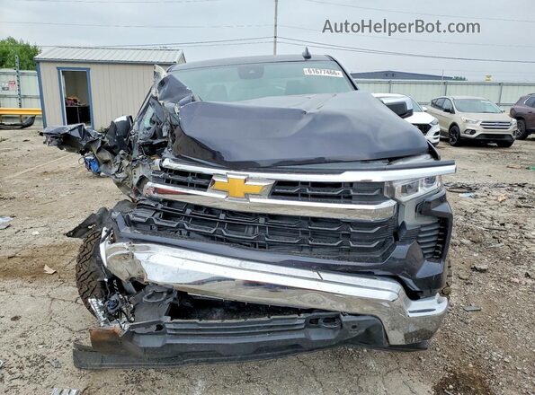 2GCUDDED5R1242938 2024 CHEVROLET SILVERADO Black Front view