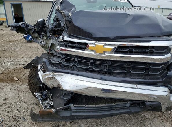2GCUDDED5R1242938 2024 CHEVROLET SILVERADO Black Rear interior view