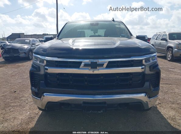 2GCUDDED7R1132649 2024 CHEVROLET SILVERADO Black Vista frontal