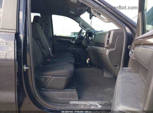 2GCUDDED7R1132649 2024 CHEVROLET SILVERADO Black Vista interior delantera