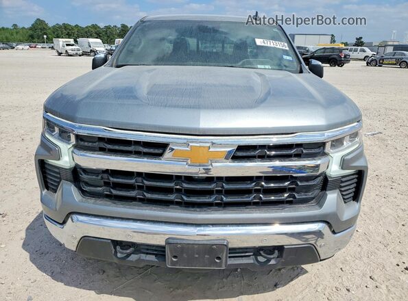 2GCUDDED9R1140929 2024 CHEVROLET SILVERADO Silver Դիմացի տեսք