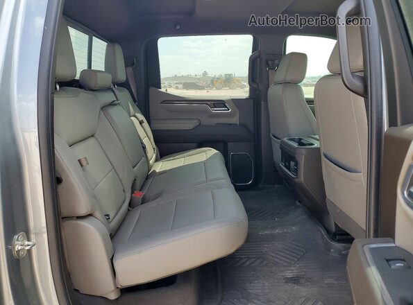 2GCUDDED9R1140929 2024 CHEVROLET SILVERADO Silver Սալոնի հետևի տեսք