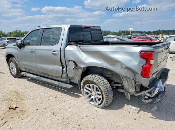 2GCUDDED9R1140929 2024 CHEVROLET SILVERADO Silver Հետևի ձախ