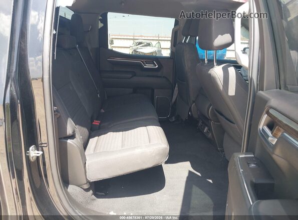 2GCUDDEDXN1518122 2022 CHEVROLET SILVERADO Black Вид наклейки з VIN-кодом