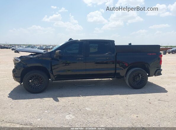 2GCUDDEDXN1518122 2022 CHEVROLET SILVERADO Black Панорамний вид салону 360°