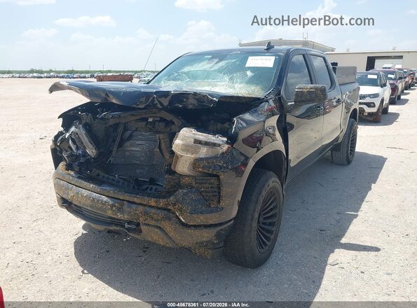 2GCUDDEDXN1518122 2022 CHEVROLET SILVERADO Black Вид щитка приладів