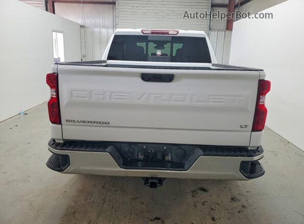 2GCUDDEDXP1153847 2023 CHEVROLET SILVERADO White Вид ззаду