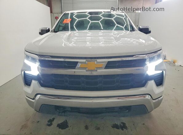 2GCUDDEDXP1153847 2023 CHEVROLET SILVERADO White Вид спереду