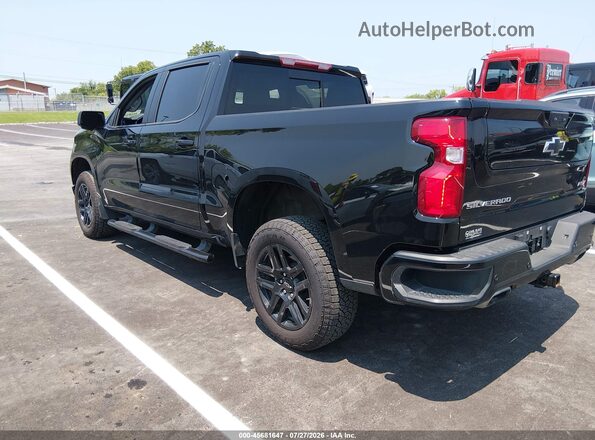 2GCUDEED0R1192617 2024 CHEVROLET SILVERADO Black Հետևի ձախ