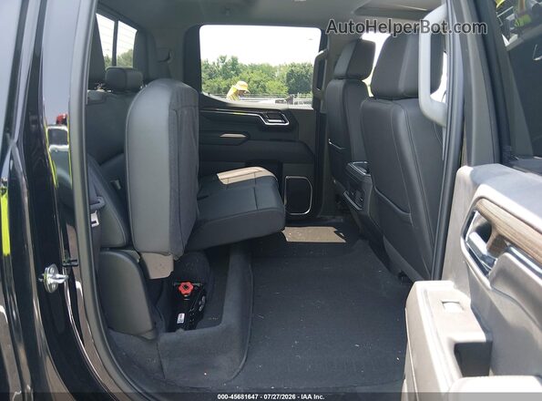 2GCUDEED0R1192617 2024 CHEVROLET SILVERADO Black VIN կոդի պիտակի տեսք