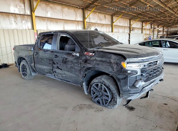 2GCUDEED1P1118975 2023 CHEVROLET SILVERADO Black Առջևի աջ