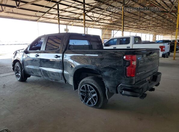 2GCUDEED1P1118975 2023 CHEVROLET SILVERADO Black Հետևի ձախ