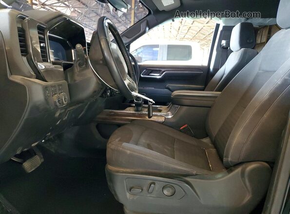 2GCUDEED1P1118975 2023 CHEVROLET SILVERADO Black Սալոնի դիմացի տեսք