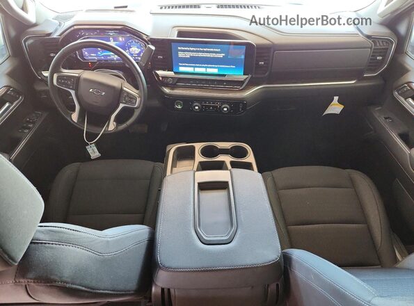 2GCUDEED1P1126445 2023 CHEVROLET SILVERADO White Widok deski rozdzielczej