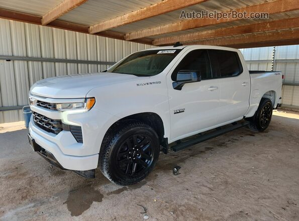 2GCUDEED1P1126445 2023 CHEVROLET SILVERADO White Widok wnętrza 360 stopni