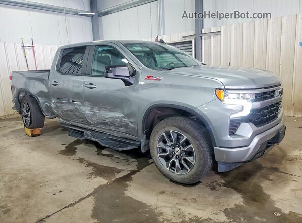 2GCUDEED3P1155770 2023 CHEVROLET SILVERADO Gray Przód prawy