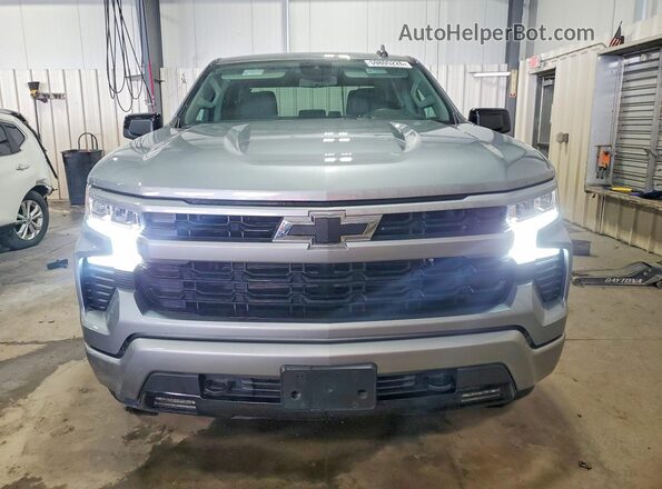 2GCUDEED3P1155770 2023 CHEVROLET SILVERADO Gray Widok z przodu