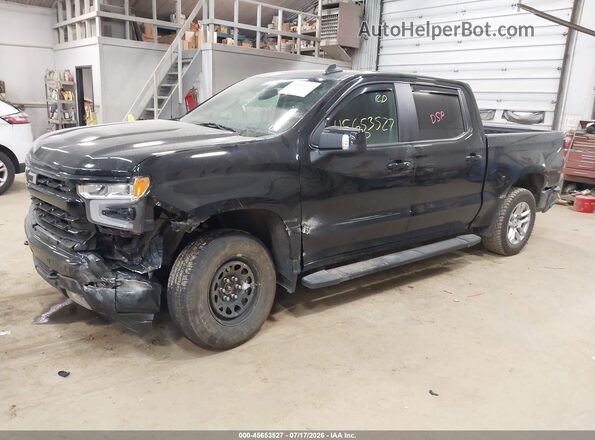 2GCUDEED4R1235761 2024 CHEVROLET SILVERADO Black Передня ліва чверть