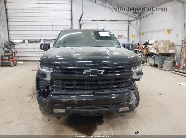 2GCUDEED4R1235761 2024 CHEVROLET SILVERADO Black Вид задньої частини салону