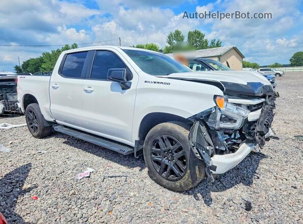 2GCUDEED6P1151857 2023 CHEVROLET SILVERADO White Front right
