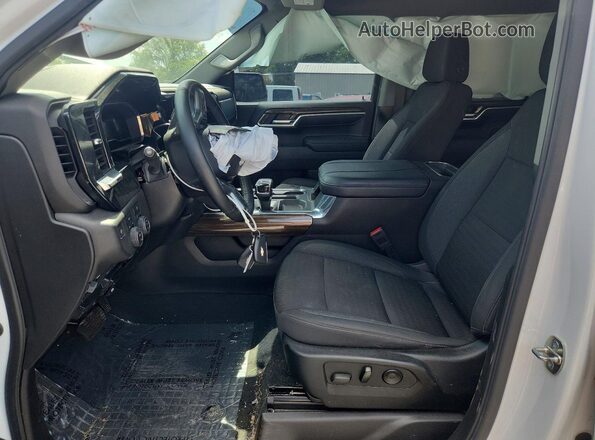 2GCUDEED6P1151857 2023 CHEVROLET SILVERADO White Front interior view