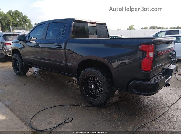 2GCUDEED8P1113594 2023 CHEVROLET SILVERADO Черный Задняя левая четверть
