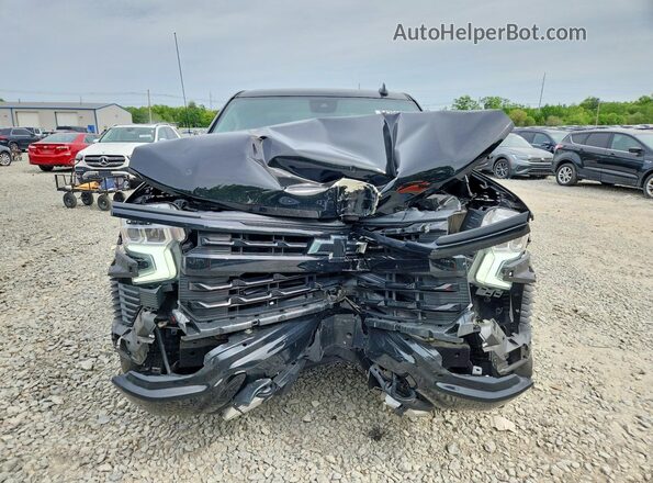 2GCUDEED9R1132335 2024 CHEVROLET SILVERADO Black Widok z przodu