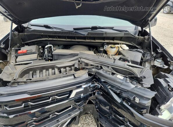 2GCUDEED9R1132335 2024 CHEVROLET SILVERADO Black Widok wnętrza z tyłu