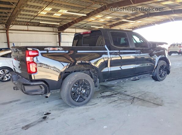 2GCUDEEDXP1151103 2023 CHEVROLET SILVERADO Black Trasero derecho