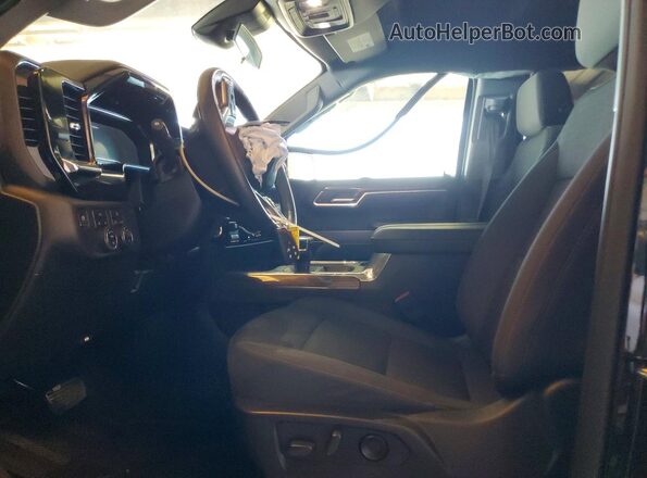 2GCUDEEDXP1151103 2023 CHEVROLET SILVERADO Black Vista interior delantera