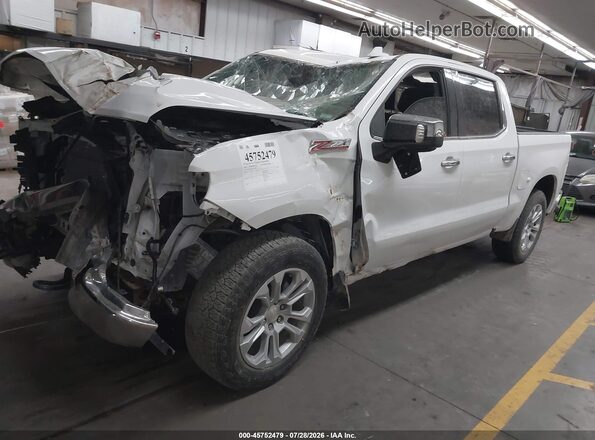 2GCUDGED0N1516400 2022 CHEVROLET SILVERADO White Przód lewy