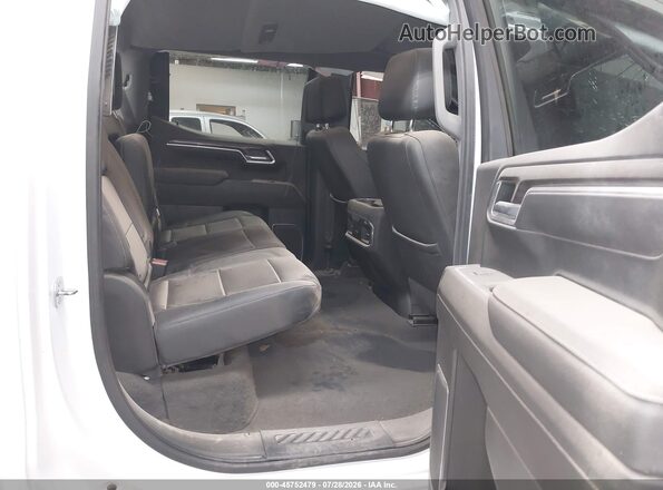 2GCUDGED0N1516400 2022 CHEVROLET SILVERADO White Widok naklejki z numerem VIN