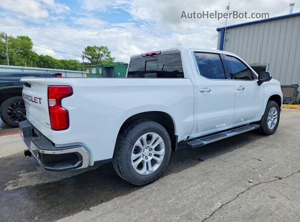 2GCUDGED1N1503817 2022 CHEVROLET SILVERADO White Trasero derecho