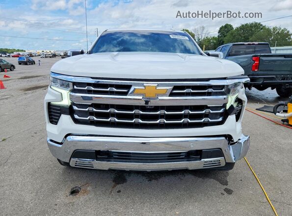2GCUDGED1N1503817 2022 CHEVROLET SILVERADO White Vista frontal