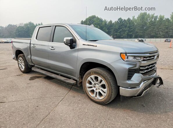 2GCUDGED2P1151169 2023 CHEVROLET SILVERADO Gray Przód prawy