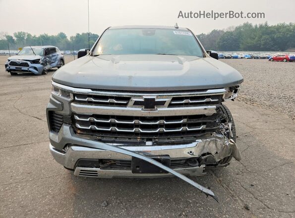 2GCUDGED2P1151169 2023 CHEVROLET SILVERADO Gray Widok z przodu
