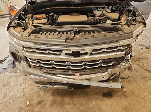 2GCUDGED2P1151169 2023 CHEVROLET SILVERADO Gray Widok wnętrza z tyłu