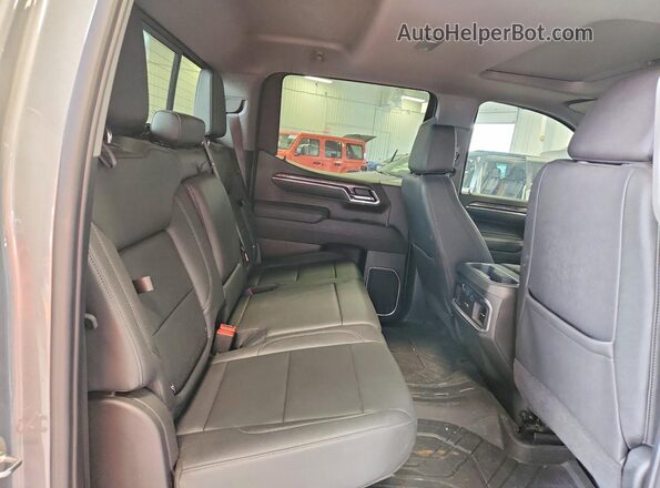 2GCUDGED2P1151169 2023 CHEVROLET SILVERADO Gray Widok tylnych siedzeń
