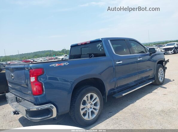 2GCUDGED3R1158540 2024 CHEVROLET SILVERADO Blue უკანა მარჯვენა