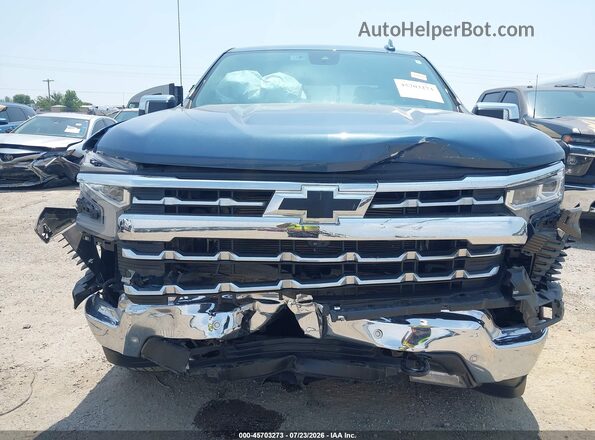 2GCUDGED3R1158540 2024 CHEVROLET SILVERADO Blue ხელსაწყოთა პანელის ხედი