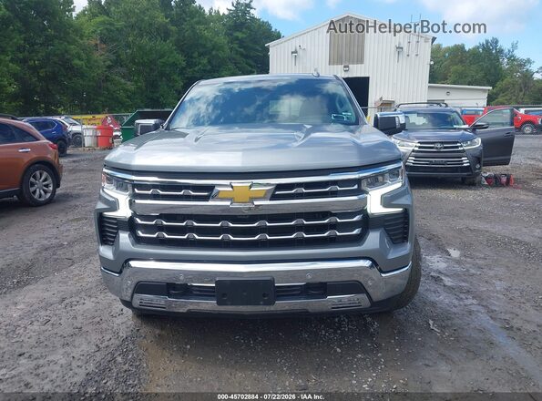 2GCUDGED4R1271767 2024 CHEVROLET SILVERADO Pewter Widok zestawu wskaźników