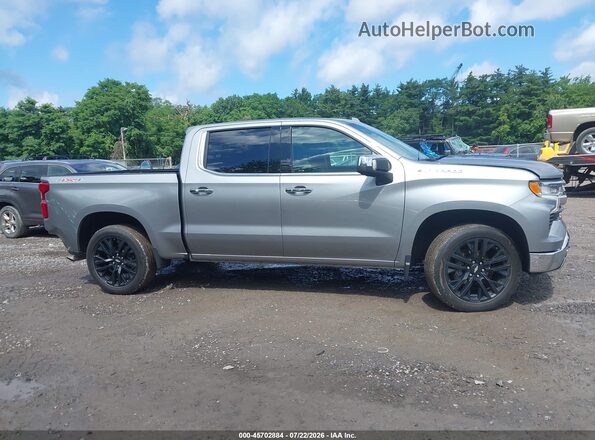 2GCUDGED4R1271767 2024 CHEVROLET SILVERADO Pewter Widok wnętrza z tyłu