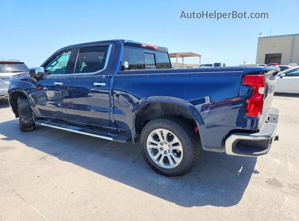 2GCUDGED7N1501666 2022 CHEVROLET SILVERADO Blue Задня ліва чверть