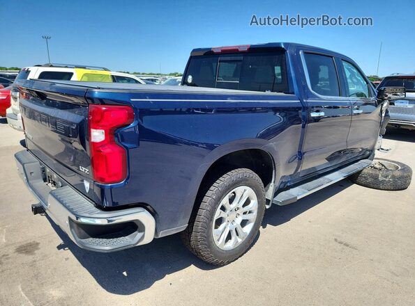 2GCUDGED7N1501666 2022 CHEVROLET SILVERADO Blue Задня права чверть