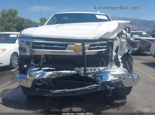 2GCUDGEDXP1112068 2023 CHEVROLET SILVERADO White Вид панелі приладів