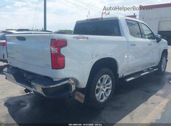 2GCUDGEDXP1112068 2023 CHEVROLET SILVERADO White Задня права чверть