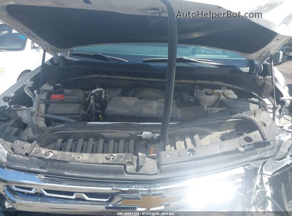 2GCUDGEDXP1112068 2023 CHEVROLET SILVERADO White Вид ззаду
